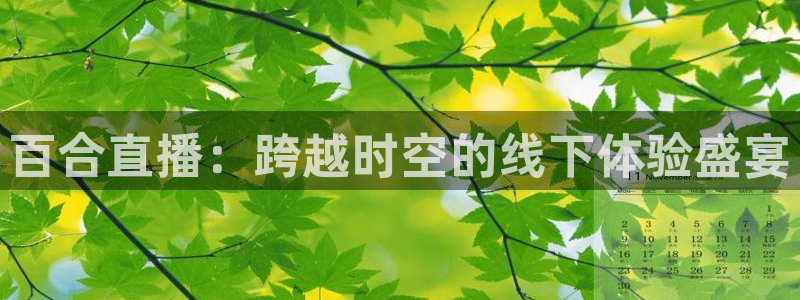 919直播官网：百合直播：跨越时空的线下体验盛宴